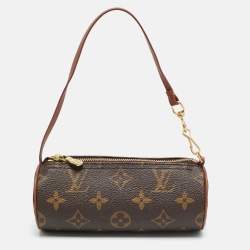 Pre Owned حقيبة لوي فيتون بابيلون ميني كانفاس مونوغرامي بوشت