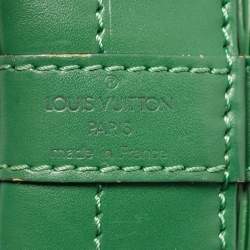 Pre Owned Louis Vuitton Noe Borneo Green Epi Leather Bag