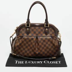 مملوكة مسبقًا Louis Vuitton Trevi PM Damier Ebene Canvas Bag