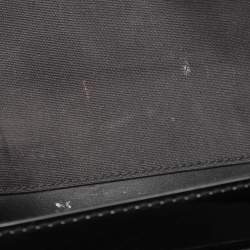 Pre Owned Louis Vuitton Louise Black Vernis Clutch