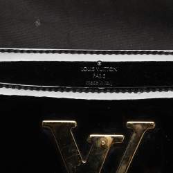 Pre Owned Louis Vuitton Louise Black Vernis Clutch