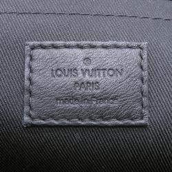 Pre Owned Louis Vuitton Palm Springs Backpack Noir/Multicolor Damier Azur Kansai Yamamoto Size Pm