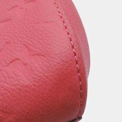 Pre Owned حقيبة لوي فيتون مونتين جلد إمبريمتي زهر وردي مونوغرام حجم بي بي