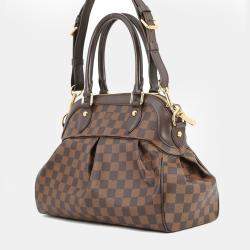 مملوكة مسبقًا Louis Vuitton Trevi Red Damier Ebene Canvas Size PM