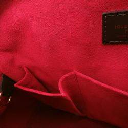 مملوكة مسبقًا Louis Vuitton Trevi Red Damier Ebene Canvas Size PM