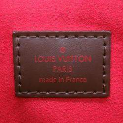 مملوكة مسبقًا Louis Vuitton Trevi Red Damier Ebene Canvas Size PM