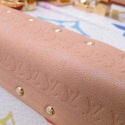 Pre Owned حقيبة لويس فيتون لوكس تي إم بيت فاليس أبيض مونوغرام متعدد الألوان