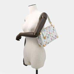 مملوكة مسبقًا Louis Vuitton Lv X Tm Side Trunk White Monogram Multicolor Size MM