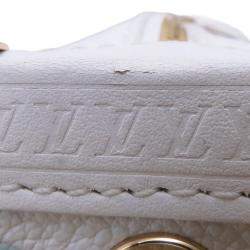 مملوكة مسبقًا Louis Vuitton Lv X Tm Side Trunk White Monogram Multicolor Size MM