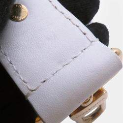 مملوكة مسبقًا Louis Vuitton Lv X Tm Side Trunk White Monogram Multicolor Size MM