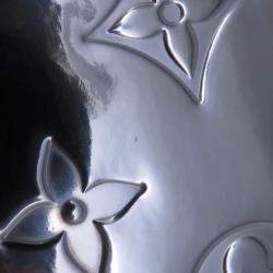 Pre Owned Louis Vuitton Cotteville 40 Silver Monogram Mirror Canvas Suitcase