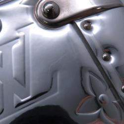 Pre Owned Louis Vuitton Cotteville 40 Silver Monogram Mirror Canvas Suitcase