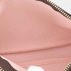 Pre Owned حقيبة لويس فيتون ميني بوشيت اكسسوارات ويفيان دامير أبين قماش زهري