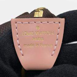 Pre Owned حقيبة لويس فيتون ميني بوشيت اكسسوارات ويفيان دامير أبين قماش زهري