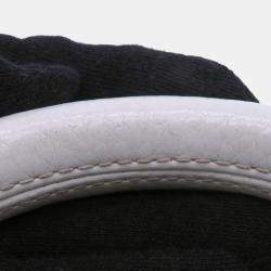 مملوكة مسبقًا حقيبة لويس فيتون كابوسينس Lvxyk جلد توريلون منقطة مطلية أبيض/متعدد الألوان بحجم بي بي