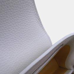 مملوكة مسبقًا حقيبة لويس فيتون كابوسينس Lvxyk جلد توريلون منقطة مطلية أبيض/متعدد الألوان بحجم بي بي