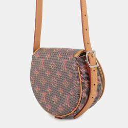 Pre Owned حقيبة مونوغرام لوب بوب جلدية متعددة الألوان/وردي لويس فيتون تامبوراين