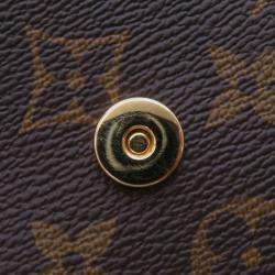 مملوكة مسبقًا Louis Vuitton Brown Monogram Fold Me Pouch