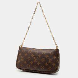 Pre Owned حقيبة لوي فيتون مونوجرام بني متعددة البوشيت أكسسوارات