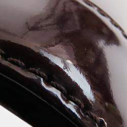 Pre Owned Louis Vuitton Purple Monogram Vernis Alma PM