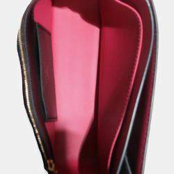 Pre Owned Louis Vuitton Black Smooth Calfskin LV Pont 9