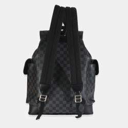 مملوكة مسبقًا حقيبة ظهر لويس  فيتون كريستوفر مُصغَّر قماش دامير جرافيت