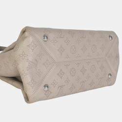 Pre Owned Louis Vuitton Galet Monogram Mahina Sevres Bag