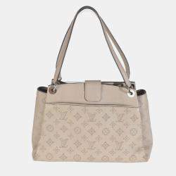 Pre Owned Louis Vuitton Galet Monogram Mahina Sevres Bag