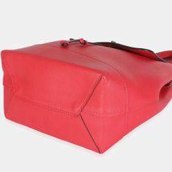 Pre Owned Louis Vuitton Rubis Calfskin Leather Lockme Backpack