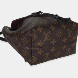 مملوكة مسبقًا حقيبة لويس فيتون مونتسوري بي بي قماش مونوغرام أسود/بني