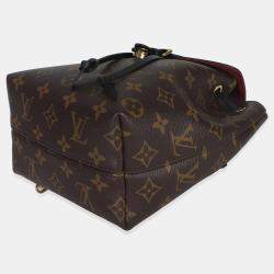 مملوكة مسبقًا حقيبة لويس فيتون مونتسوري بي بي قماش مونوغرام أسود/بني