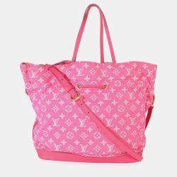 Pre Owned حقيبة لوي فيتون روز إنديان مونوجرام دينيم نوفول M M