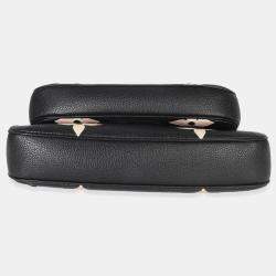 Pre Owned Louis Vuitton Black/Beige Giant Monogram Empreinte Multi Pochette Accessories