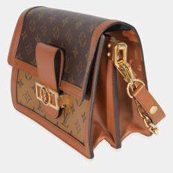 Pre Owned Louis Vuitton Reverse Monogram Canvas Dauphine MM