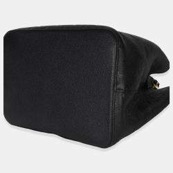 Pre Owned حقيبة لويس فيتون نيوني مونوغرام إمبريانت سوداء MM