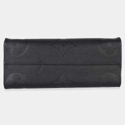 Pre Owned حقيبة لوي فيتون أون ذا غو انبرنت مونوغرام سوداء MM