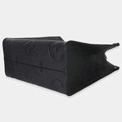 Pre Owned حقيبة لوي فيتون أون ذا غو انبرنت مونوغرام سوداء MM