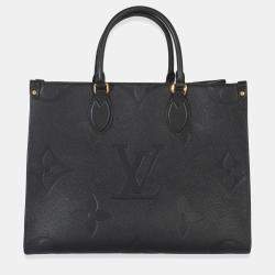 Pre Owned حقيبة لوي فيتون أون ذا غو انبرنت مونوغرام سوداء MM