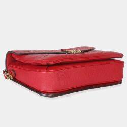 مملوكة مسبقًا Louis Vuitton Scarlet Monogram Empreinte Pochette Metis
