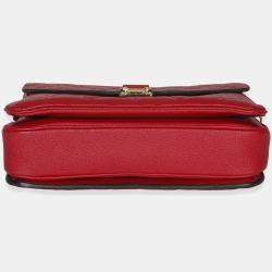 مملوكة مسبقًا Louis Vuitton Scarlet Monogram Empreinte Pochette Metis