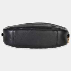 مملوكة مسبقًا حقيبة كاميرا لويس فيتون نيو ويف جلد العجل أسود