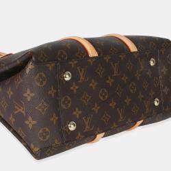 Pre Owned Louis Vuitton Monogram Canvas Soufflot MM NM