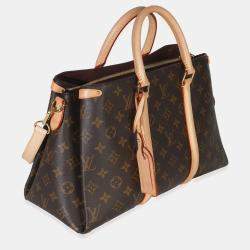 Pre Owned Louis Vuitton Monogram Canvas Soufflot MM NM