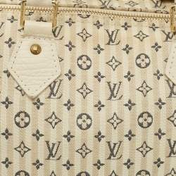 مملوكة مسبقًا Louis Vuitton Speedy 30 Dune Monogram Mini Lin Canvas Bag