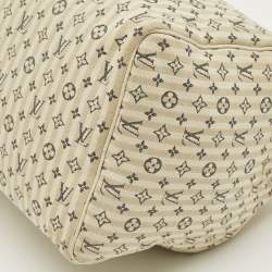 مملوكة مسبقًا Louis Vuitton Speedy 30 Dune Monogram Mini Lin Canvas Bag