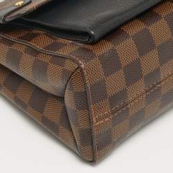 Pre Owned Louis Vuitton Vavin PM Black Damier Ebene Canvas Bag