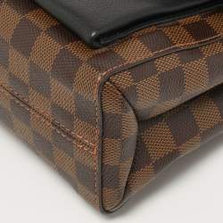 Pre Owned Louis Vuitton Vavin PM Black Damier Ebene Canvas Bag