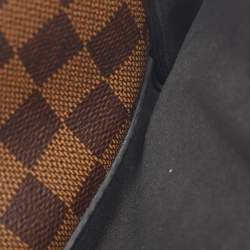 Pre Owned Louis Vuitton Vavin PM Black Damier Ebene Canvas Bag