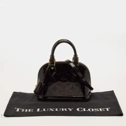 Pre Owned حقيبة لوي فيتون ألما مونوغرام فيرني أمارانتي BB