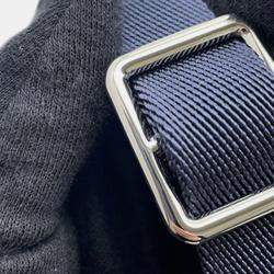 Pre Owned محفظة خارجية لويس فويتون بلو مونوجرام دينيم أكواريل هيكوري سترايبس